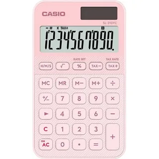 Casio Taschenrechner Hellrosa
