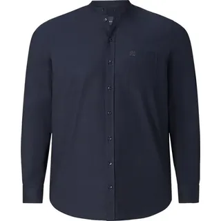 Stehkragenhemd VITTORINO dunkelblau- 43/44