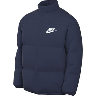 Nike FB7368-410 M NK TF CLUB PUFFER JKT Jacket Herren MIDNIGHT NAVY/WHITE Größe L