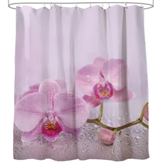 Sanilo Duschvorhang Blooming 180 x 200 cm rosa