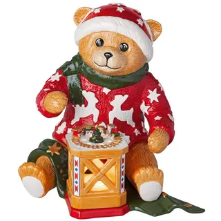 Villeroy & Boch Teddy Weihnachtsfigur bunt