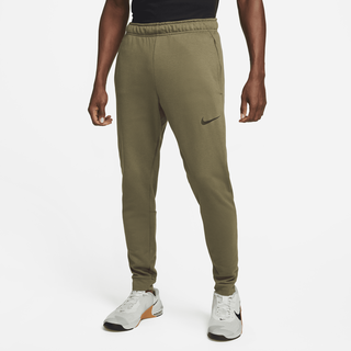 Nike Dry Dri-FIT schmal zulaufende Fitness-Fleece-Hose für Herren - Grün, XL