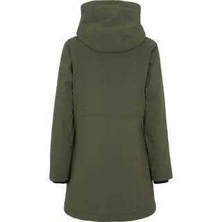 Didriksons Cajsa Damen Parka 5, Größe:42, Farbe:deep green - Grün - 42