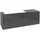 Waschbeckenunterschrank 160 x 55 cm Glossy Grey