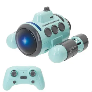 ColorBaby Speed & Go Ferngesteuertes U-Boot, 360-Grad-Drehung, inklusive Licht, wasserdichte Fernbedienung, Reichweite 25 m, Geschwindigkeit 15 km/h, Spielzeug für Kinder 4 Jahre, RC Spielzeug (39731)