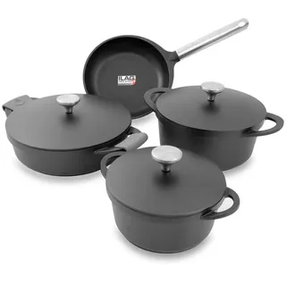 Kopf Atavola Topf-Set 8-tlg. Kochtopf + Deckel + Pfanne