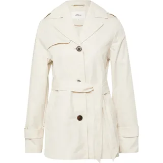 s.Oliver Trenchcoat Wasserabweisend Slim Fit Beige S