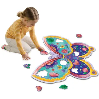 PEACEABLE KINGDOM Floor Puzzle: Butterfly