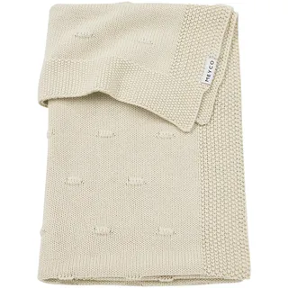 Meyco Babydecke Knots gestrickt 75x100 cm 1.0 TOG,