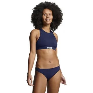 Puma Bikini-Hose Damen Blau/Schwarz XL