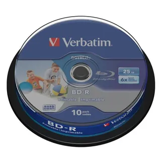 Verbatim BD-R 25GB 6x 10er-Pack