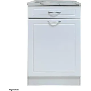 Hti-Living Unterschrank Jenna Country 50 x 50 x 83 cm Weiß