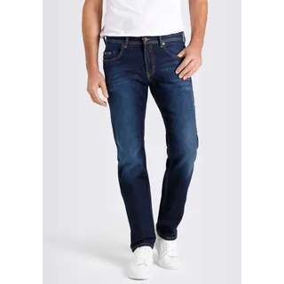 Regular-fit-Jeans MAC "Ben" Gr. 40 (41), Länge 30, blau (dark blue vintage wash) Herren Jeans Regular Fit