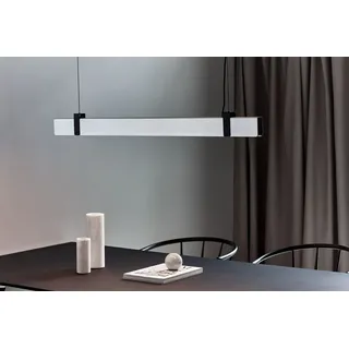 Nordlux LED Pendelleuchte Lilt Stahl gebürstet 28W 2200lm warmweiß 2700K 3-Stufen-Dimmbar