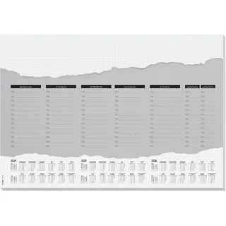 Sigel Schreibunterlage Weekly Planner weiß, 59.4x42 cm
