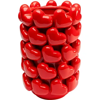 Kare Vase Hearts, 33cm