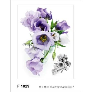 Sanders & Sanders Wandtattoo Lila, 65 x 85 cm, 600265