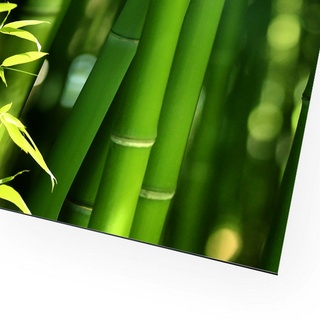 mySPOTTI Badrückwand »Bambus«, BxH:90 cm x 210 cm, grün