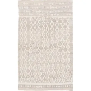 Nain Trading Orientteppich Kelim Afghan Heritage 173x280 Handgewebter Orientteppich, rechteckig, Höhe: 5 mm beige|grau