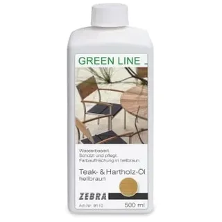 Zebra Teak Öl 0,5L - Hellbraun 49,90 EUR/L