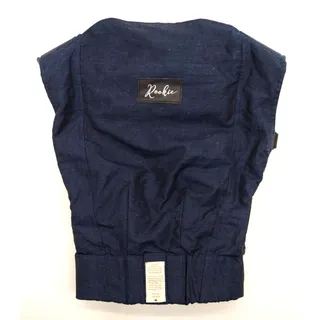 ROOKIE Babytrage Premium - Design Bauchtrage aus Bio-Baumwolle - Dark Blue