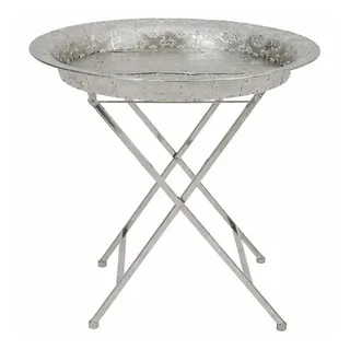 Hti-Living Beistelltisch Ø 0 x 0 cm Silber