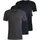 Classic Kurzarm-T-Shirt 3 Einheiten Open Blue M
