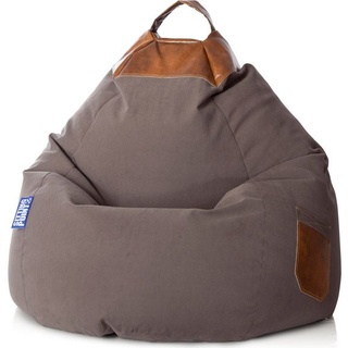 SITTING POINT Sitzsack Beanbag Jamie (XL (220 l), braun)