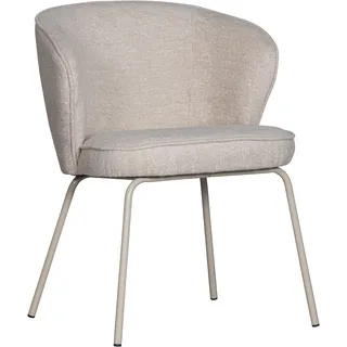 Woood Esszimmerstuhl ADMITS Polyester grau 2er Set