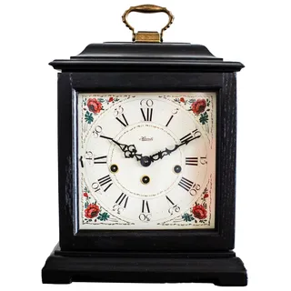 HERMLE mechanische Tischuhr - Vintage Schwarz - Hermle Modell: 22915-V80340
