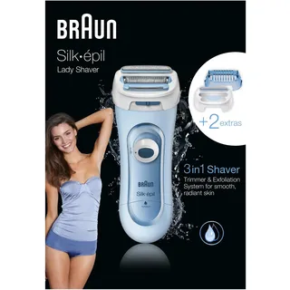 Braun Silk-épil LS 5160 weiß/blau