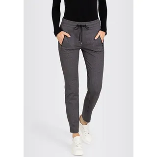 MAC Jerseyhose »easy smart«, mit dezenten Reißerschluss-Taschen, grau