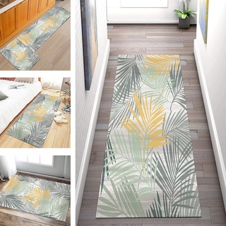 SGLGSTORE Teppich Läufer Flur rutschfest Küche Korridor Teppichläufer, Modern 3D-Druckmuster Läufer für Wohnzimmer Schlafzimmer Breite 0.6m/ 0.7m/ 0.8m/ 0.9m/ 1m (Color : A, Size : 90x180cm)
