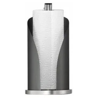 Wesco Küchenrollenhalter 322104-77, Metall, graphit matt, mit Abreißhilfe