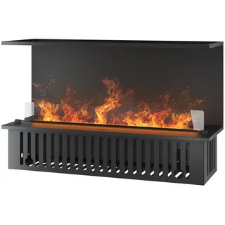Infire Elektrokamin INVAPO Inside C Elektrokamineinsatz, Wasserdampfkamin mit 3D Flammeneffekt 1200 cm