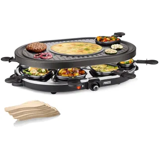 Princess 162700 Raclette 8 Oval Grill Party