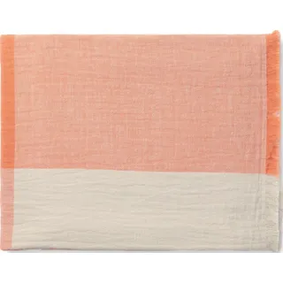 Erlend Decke 200 x 200 cm kariert beige-orange