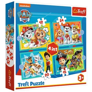 Trefl S.A. Paw Patrol 4 in 1 24 Teile