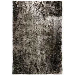 benuta Nest Hochflorteppich Grau, Textil, Beton Optik, Rechteckig, 160x230 cm wasserabweisend, Teppiche - Böden, Teppiche, Hochflorteppiche - Shaggys