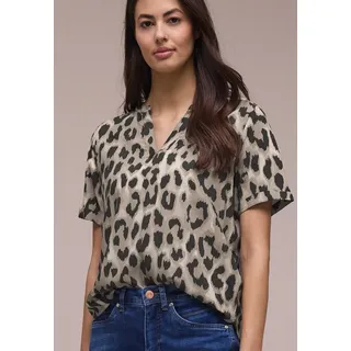 STREET ONE Kurzarmbluse Beige 38