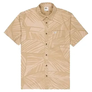 Quiksilver Kurzarm Hemd Forkhill beige - S - S