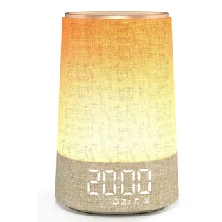 Lichtwecker Sonnenaufgangswecker Schlafwecker - 30 Naturgeräusche - Einschlaftimer - 8 Farben