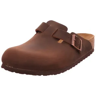 Birkenstock Boston Nubukleder geölt habana 41