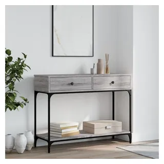 vidaXL Konsolentisch Modell 1 100x34,5x75 cm grau