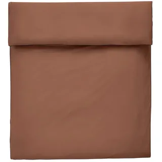 HAY - Outline Bettdeckenbezug, 155 x 220 cm, milk chocolate
