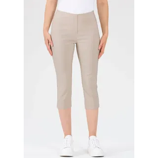 STEHMANN Ina-530, Bequeme, stretchige Caprihose Größe 40, Farbe Kalk - 40