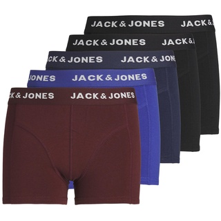 JACK & JONES - Boxershorts FRIDAY 5er Pack in bunt, Gr.140