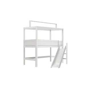 Lifetime Hausbett mit Rutsche  Basis , weiß , Maße (cm): B: 207 H: 225 T: 192.0