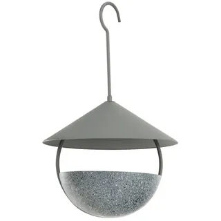 Goplus Vogelfutterhaus 2-in-1  Grau