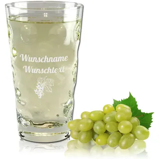 Dubbeglas mit Gravur | 0,5L Schoppenglas mit Namen gravieren | Geschenkidee Geburtstag Weihnachten | Dubbe personalisiert